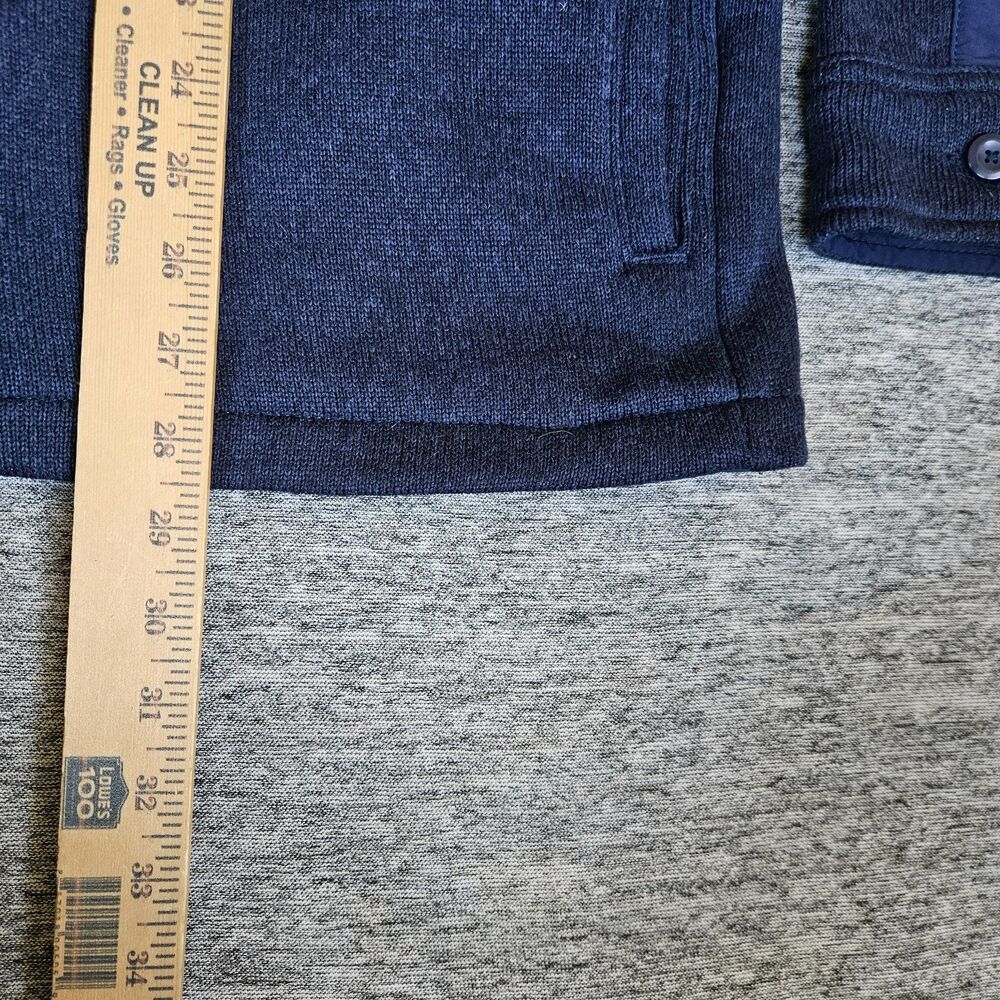 Patagonia Men's Navy Blue Wool-Blend Button Jacket - Picture 12 of 13